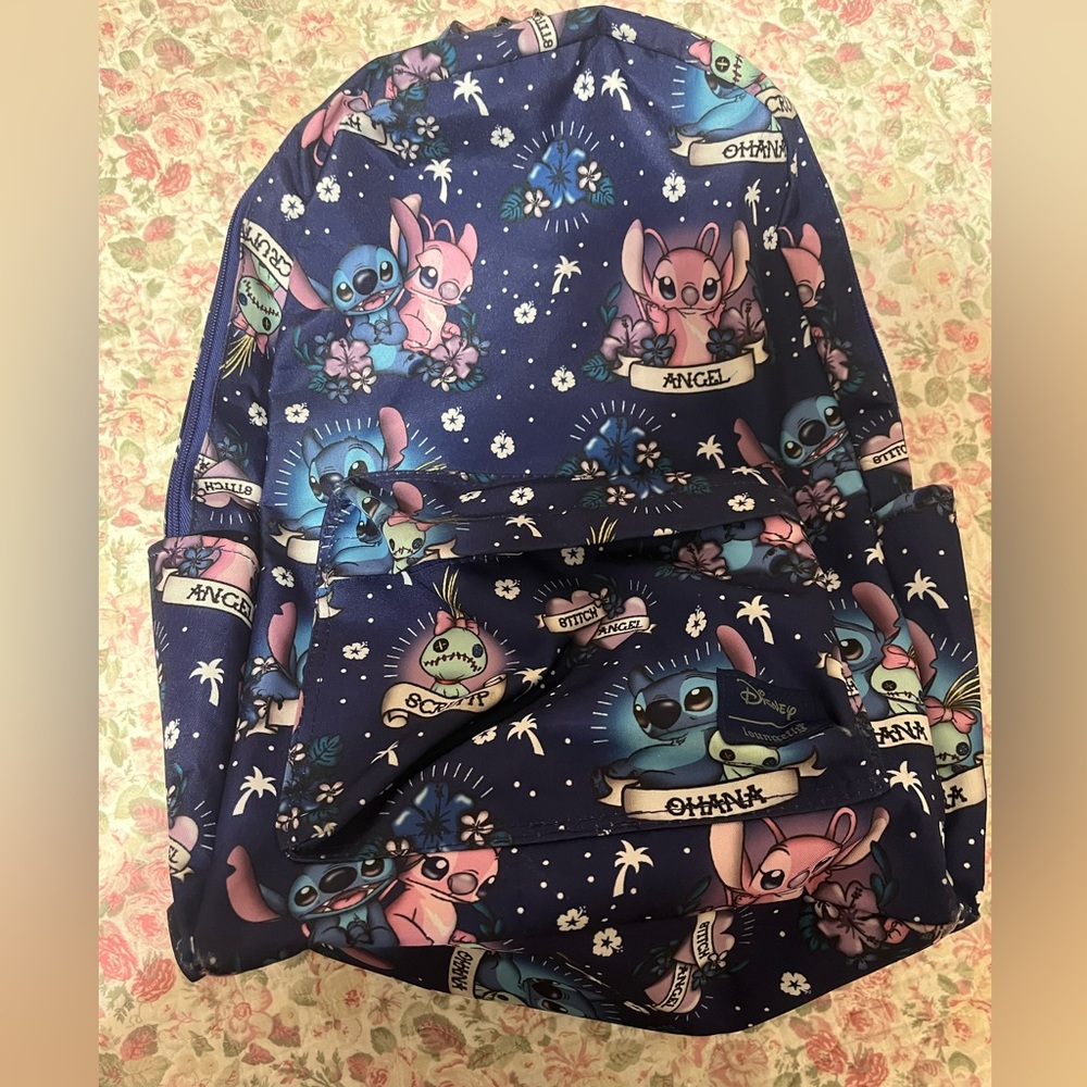 Stitch And Angel Backpack 💞